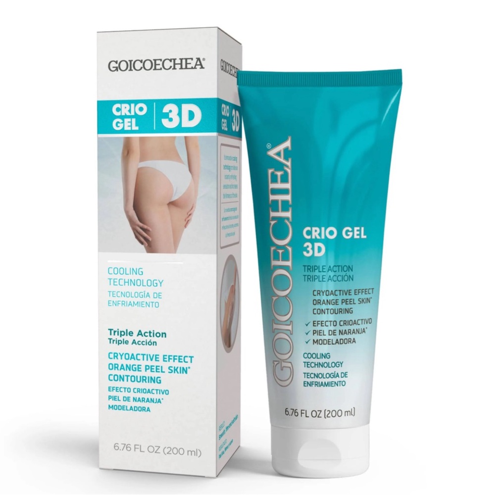 Goicoechea Crio Gel-3D, Triple Action Cryoactive Treatment Reduces Cellulite NIB
